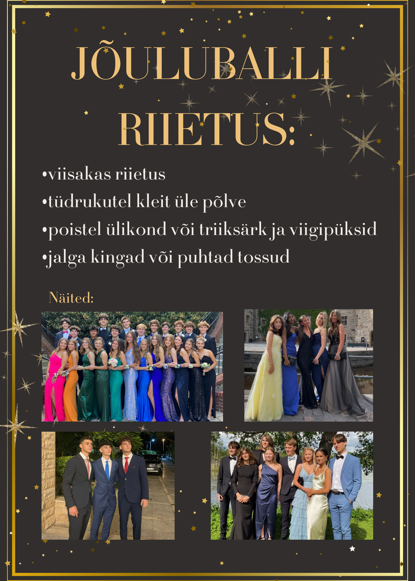 KP Ball viisakas riietus